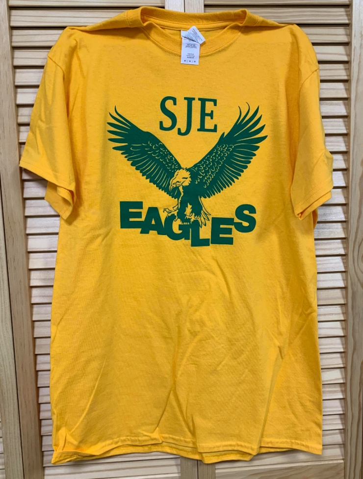 Green on yellow eagle shirt.jpg